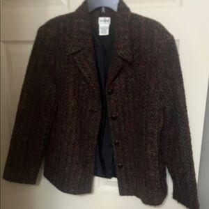 Liz Baker Multicolor Textured Jacket